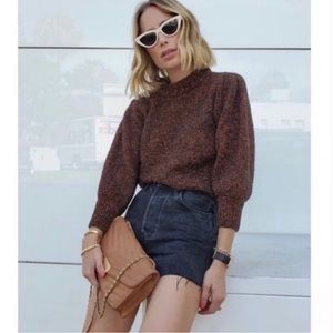 Anine Bing Rosalind Sweater in Brown